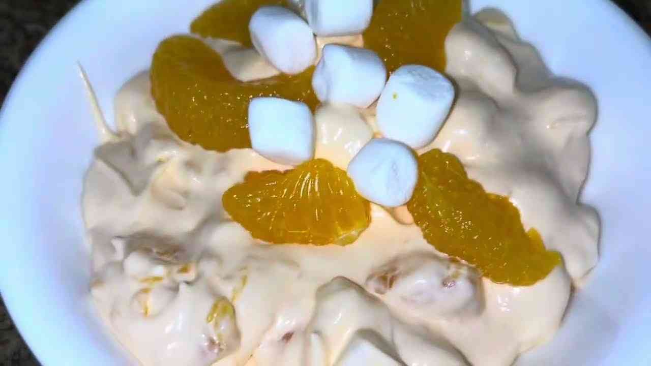 Creamy Orange Dreamsicle Salad Delight - Salad